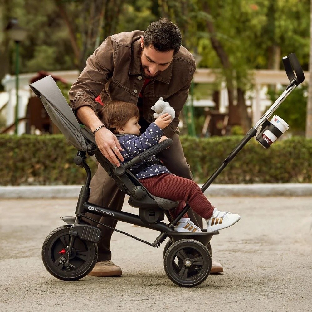 Детский велосипед Kinderkraft Aston 2 Plus Navy (KRASTO02NAVPL00)