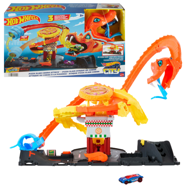 Hot Wheels Трек «Атака кобры на пиццерию»
