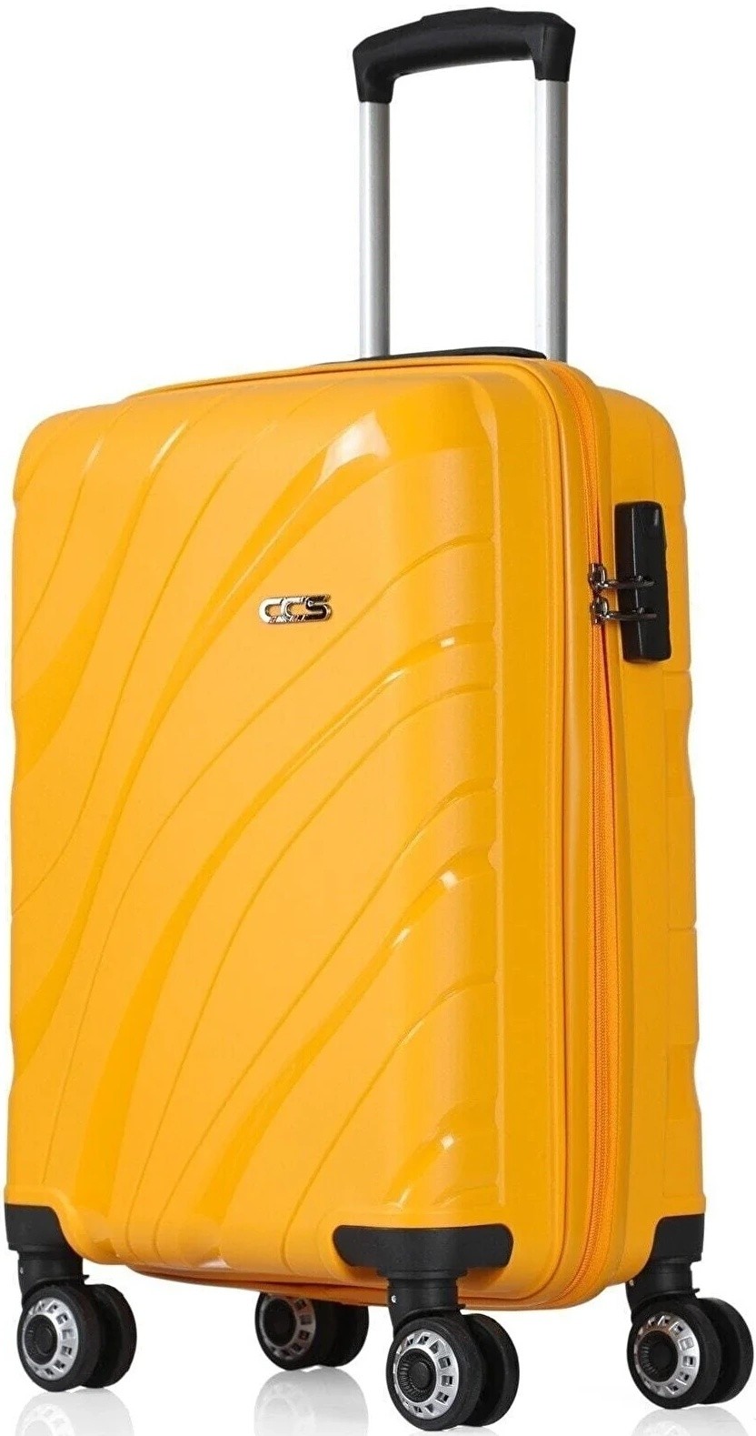 Комплект чемоданов CCS 5223 Set Yellow