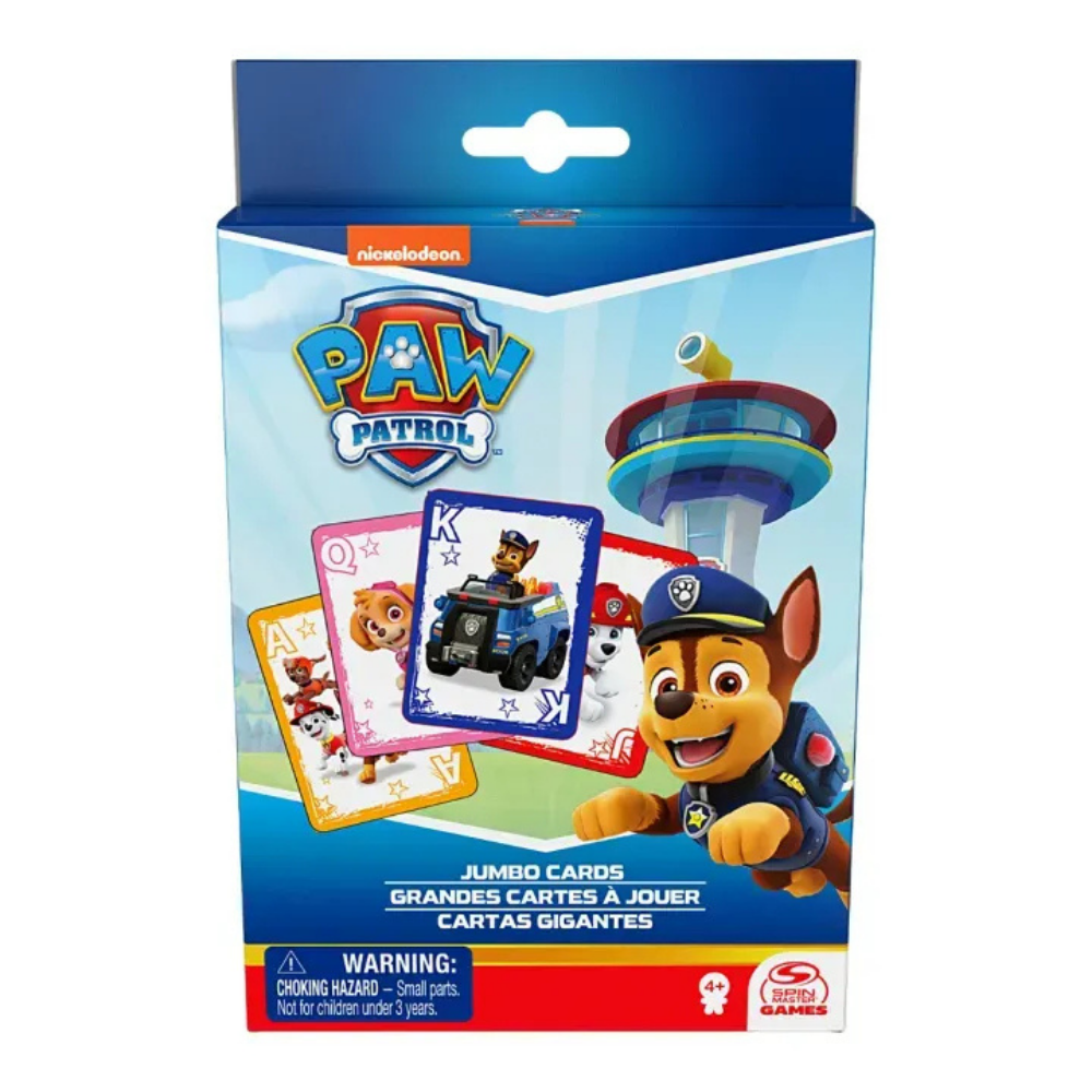 Щенячий патруль: Игральные карты Jumbo