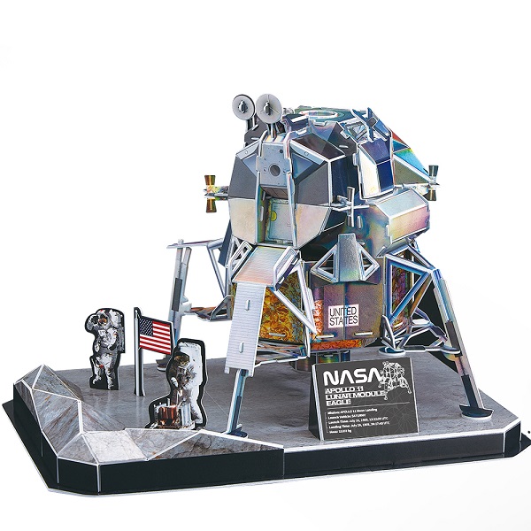 3D пазл Лунный модуль «Eagle» корабля Apollo-11, 93 элемента