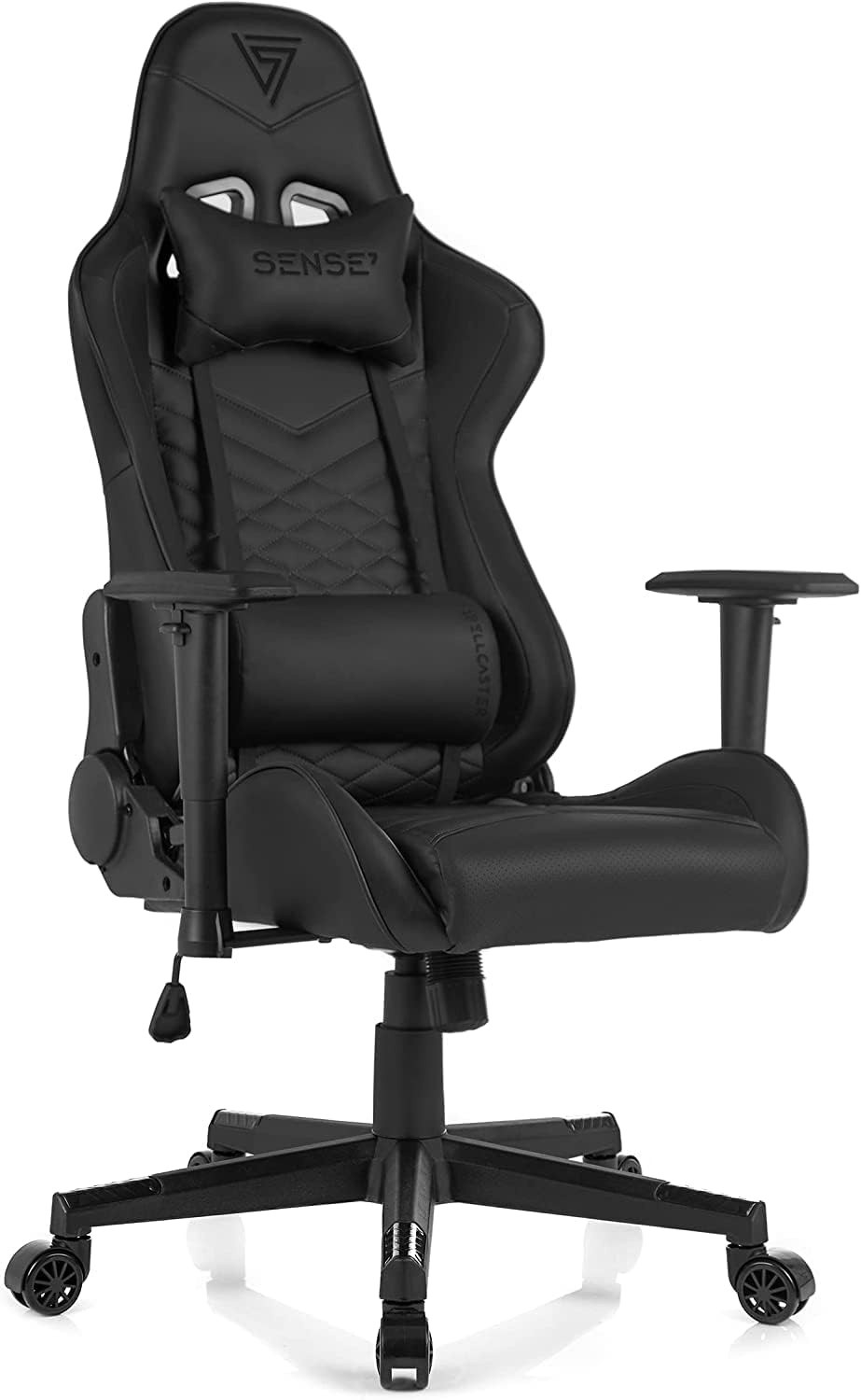 Геймерское кресло Sense7 Spellcaster Black