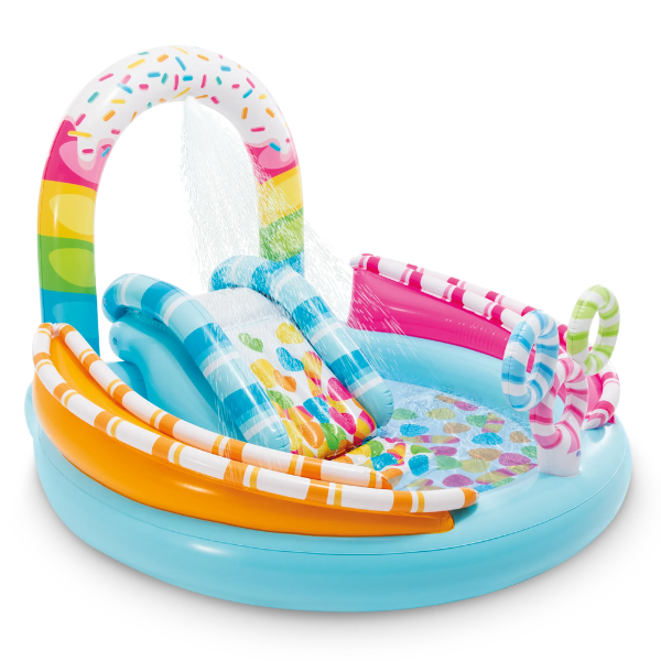 INTEX Надувной игровой центр «Сладости» 170x168x122 см, 165л, до 54 кг, 2+