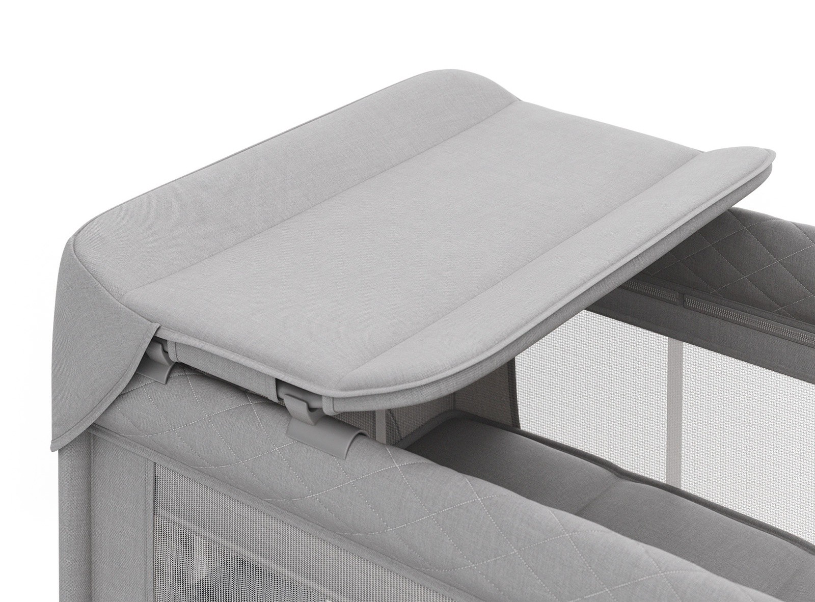 Манеж Kinderkraft Leody UP Grey (KCLEODUPGRY00AC)