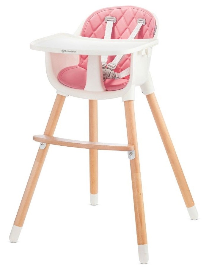 Стульчик для кормления Kinderkraft Sienna Pink (KKKSIENPNK0000)