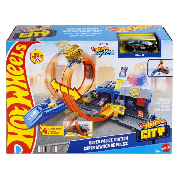 Игровой набор Hot Wheels City «Полицейский Участок»