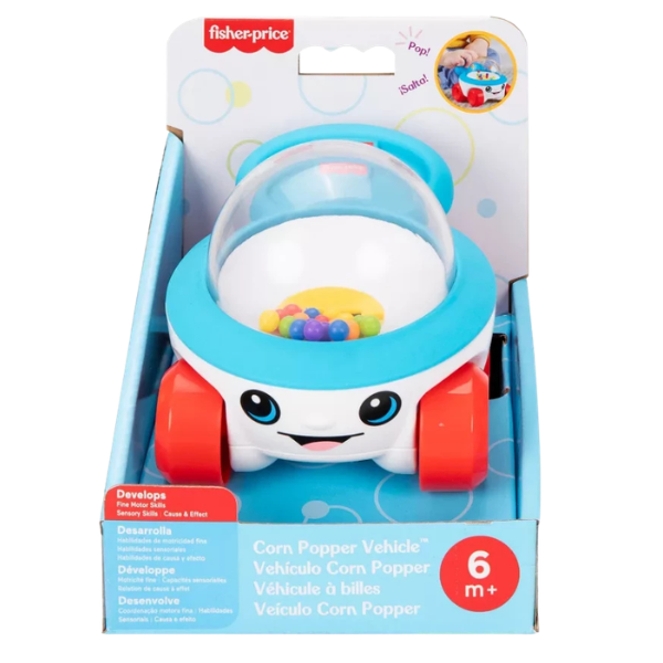 Fisher-Price Игрушка-Каталка «Попкорн машина»