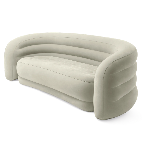 INTEX Надувной полукруглый диван «Curve» 229x109x81 см