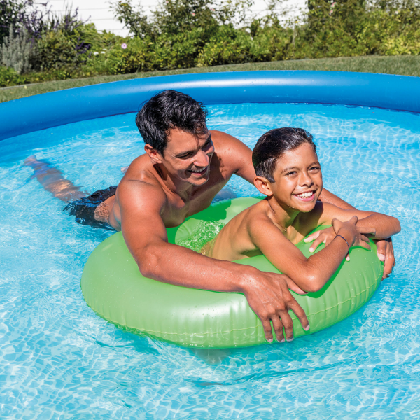 INTEX Надувной бассейн Easy Set с фильтрующим насосом 457×84 см, 9792 Л см