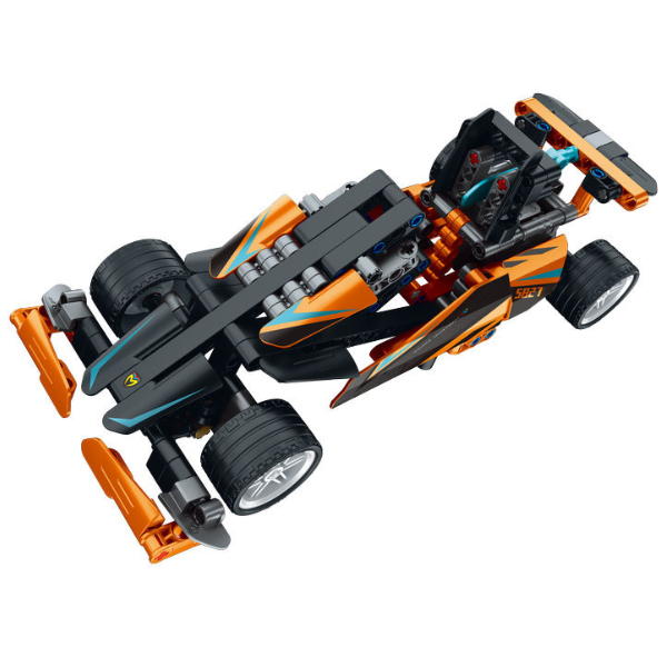 Конструктор 2 в 1, iM Master Mechanical Master «Гоночный автомобиль», с инерцией , 221 элем.