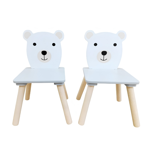 Набор из 2 стульчиков и столика «Bear», U-Grow