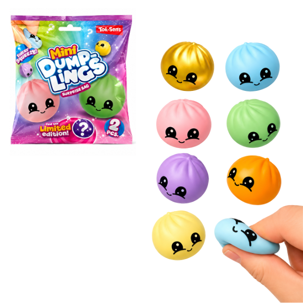 Игрушка-антистресс Mini Dumplings, 2 шт., 3,5 см