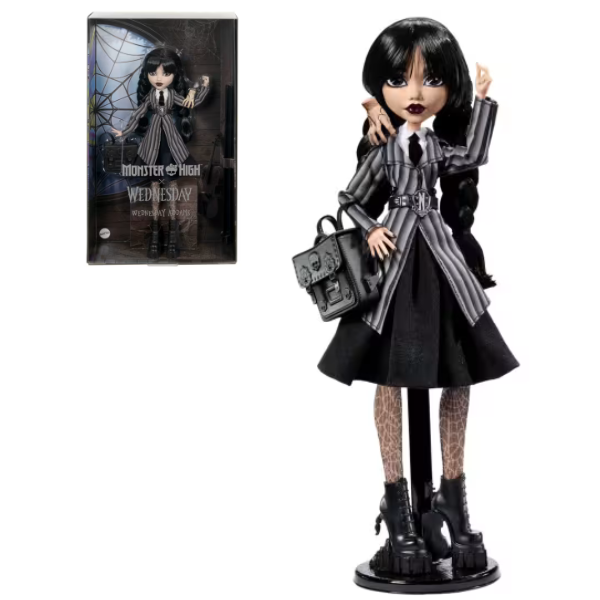 Игровой набор Monster High X Wednesday в униформе